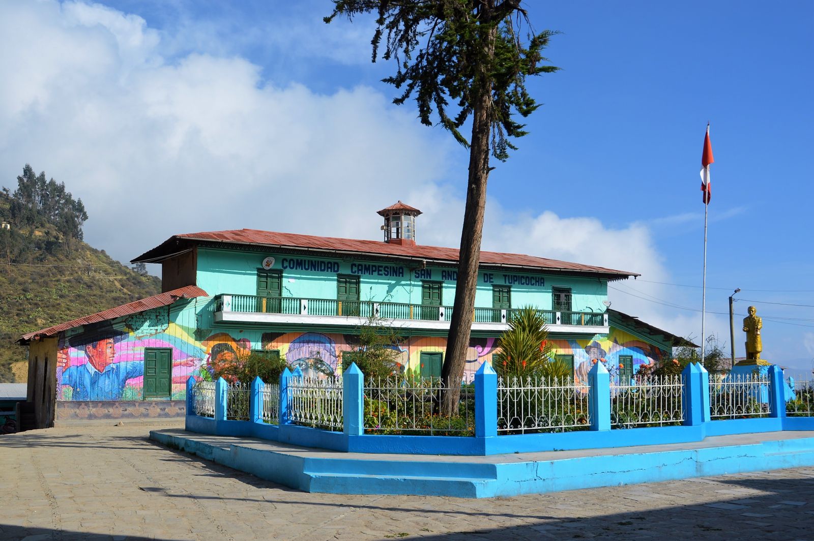 The main square of Tupicocha